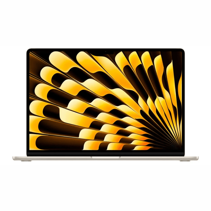 MacBook Air 15" M5 512GB SSD 16GB RAM starlight frontal