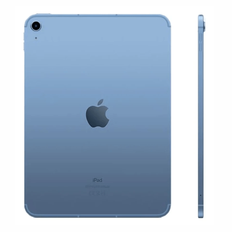 iPad 11" 128GB 6GB RAM Chip A16 Wi-Fi 12MP blue lateral
