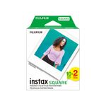 Cámara Fujifilm Instax SQ1 flash integrado Terracota + Película x20 frontal