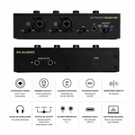 Pack M-Audio M-Track Duo HD 2 canales 192 kHz M100 especificaciones