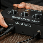 Interfaz M-Audio M-Track Duo 2 canales 24 bits 48 kHz uso