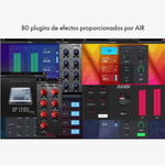 Interfaz M-Audio M-Track Duo 2 canales 24 bits 48 kHz plugins