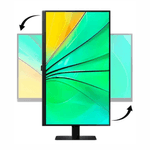 Monitor Samsung ViewFinity S6 27" 2K IPS 100 Hz HDMI rotación de pantalla