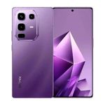 Celular Infinix Note 50 Pro 256GB 8GB RAM Morado frontal y dorsal