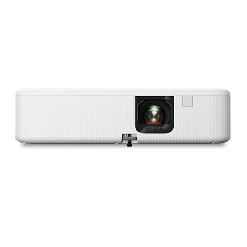 Proyector Epson EpiqVision FH02 FHD con Android TV hasta 300" blanco frontal