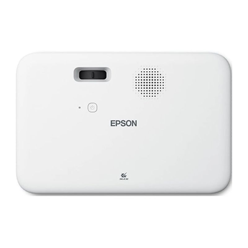 Proyector Epson EpiqVision FH02 FHD con Android TV hasta 300" blanco cenital
