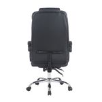 Silla gerencial G-ergonomic Relax Pro 8 Vibromasajes, negro dorsal