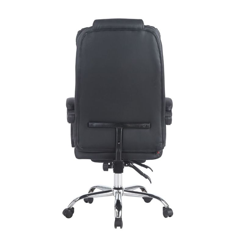 Silla gerencial G-ergonomic Relax Pro 8 Vibromasajes, negro dorsal