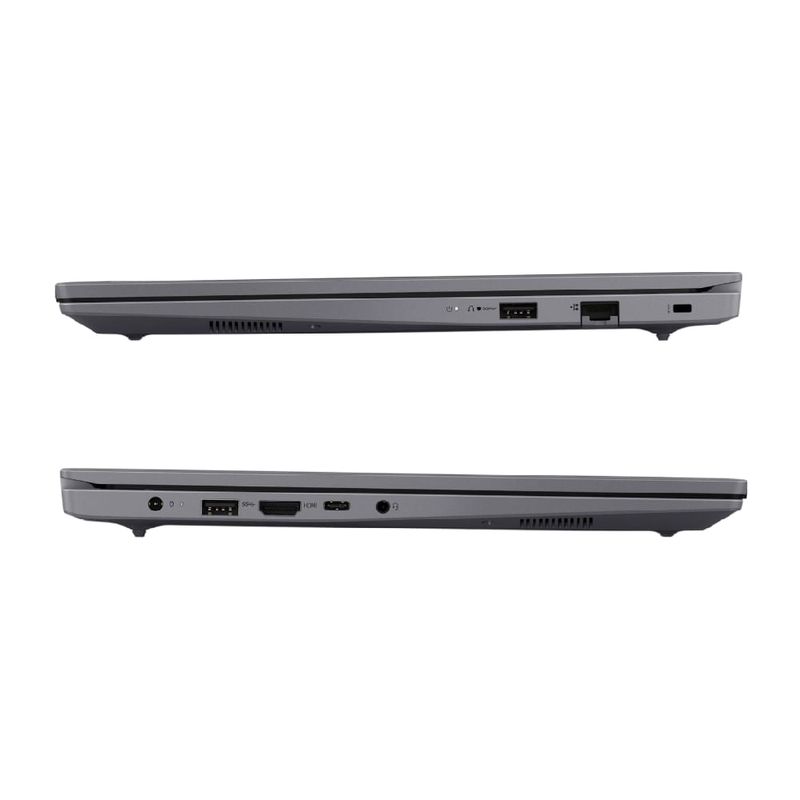 Laptop Lenovo V15 G5 Core i7 40GB RAM 512GB SSD gris laterales