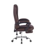 Silla G-ergonomic Relax Pro 8 Vibromasajes café lateral