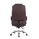 Silla G-ergonomic Relax Pro 8 Vibromasajes café dorsal