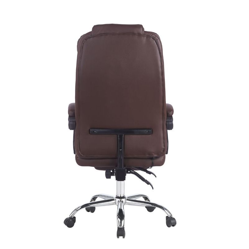 Silla G-ergonomic Relax Pro 8 Vibromasajes café dorsal