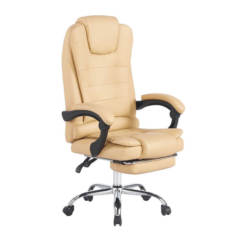 Silla G-ergonomic Relax Pro 8 Vibromasajes beige frontal