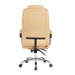 Silla G-ergonomic Relax Pro 8 Vibromasajes beige dorsal