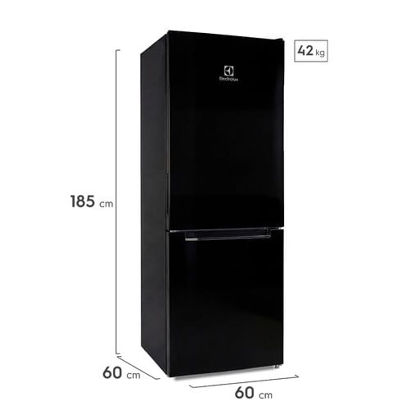 Refrigerador Electrolux ERT32G2KSQB Bottom Freezer 310L oblicuo