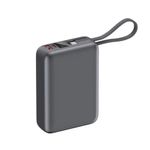 Power bank QCY PB20A 20,000 mAh 45W USB-C con pantalla frontal