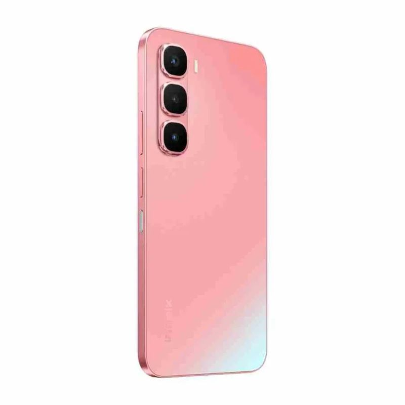 Celular Infinix Hot 60 Pro 256GB 8GB cámara 50MP 4G frontal oblicuo