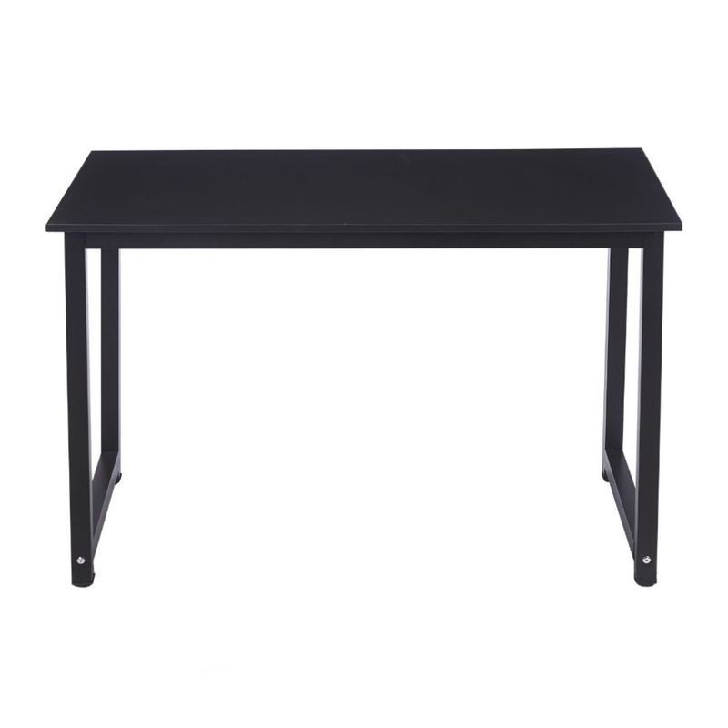 Escritorio fijo G-ergonomic Essential altura 75 cm negro frontal