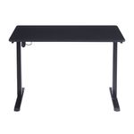 Escritorio eléctrico G-ergonomic FlowDesk altura regulable negro dorsal