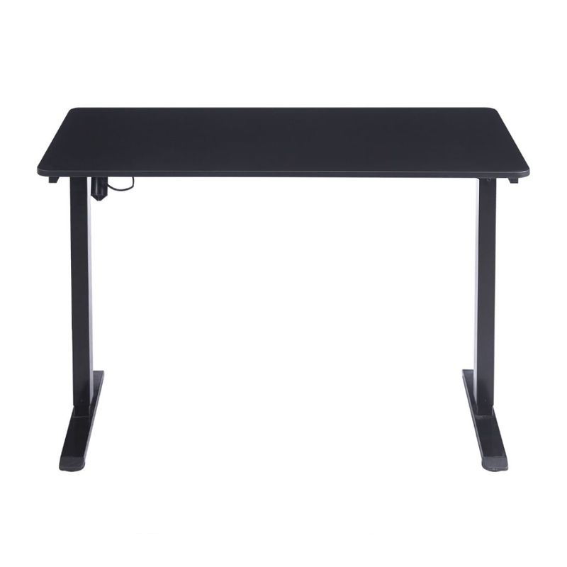 Escritorio eléctrico G-ergonomic FlowDesk altura regulable negro dorsal