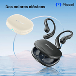 Audífonos Miccell VQ-BH01 Bluetooth 5.4 IP67 8 h negro