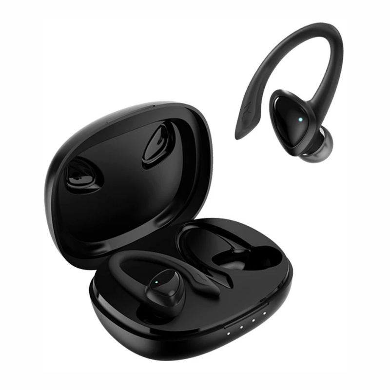 Audífonos Miccell VQ-BH24 Bluetooth 5.4 AI 8 h negro frontal