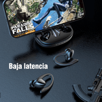 Audífonos Miccell VQ-BH24 Bluetooth 5.4 AI 8 h negro baja latencia