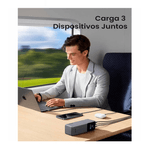 Power bank UGREEN PB722 25000 mAh 200W con pantalla TFT  garantía