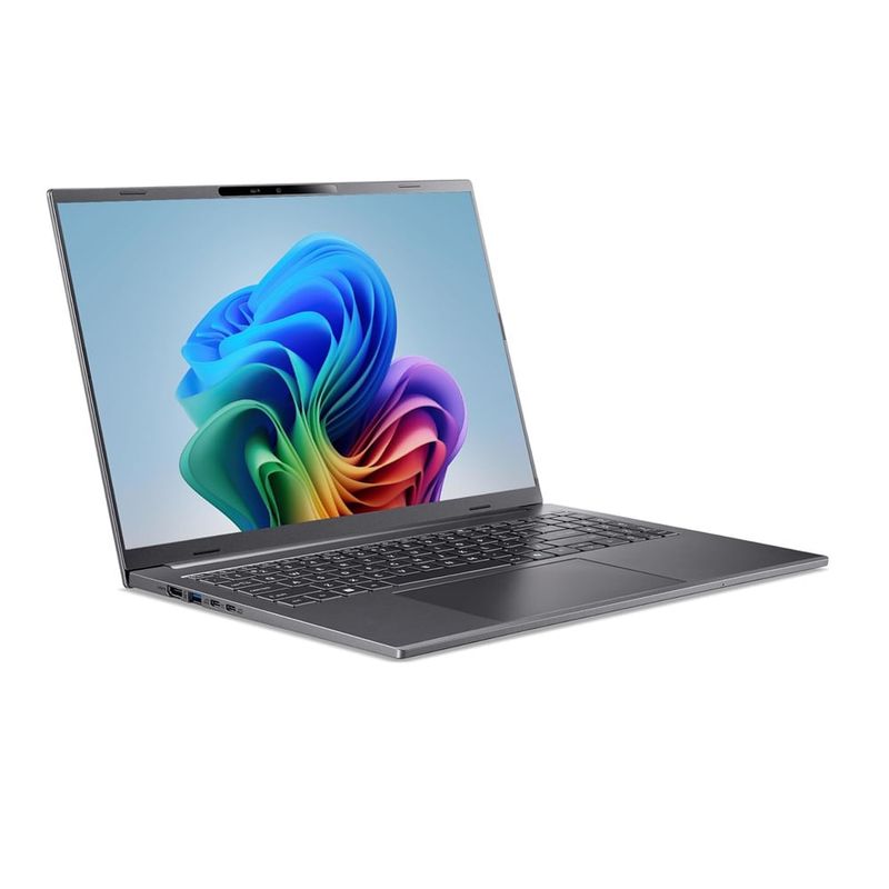 Laptop Acer Aspire A14 Touch Ultra 5 16 GB 1 TB Gris frontal oblicuo izquierda