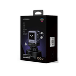 Cargador UGREEN Robot X688 GaN 100W 4 puertos USB frontal