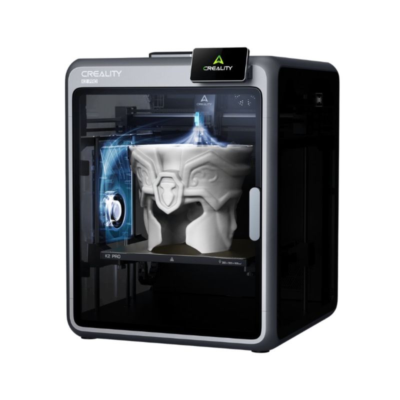 Impresora 3D Creality K2 Pro 600 mm/s con Wi-Fi frontal oblicuo