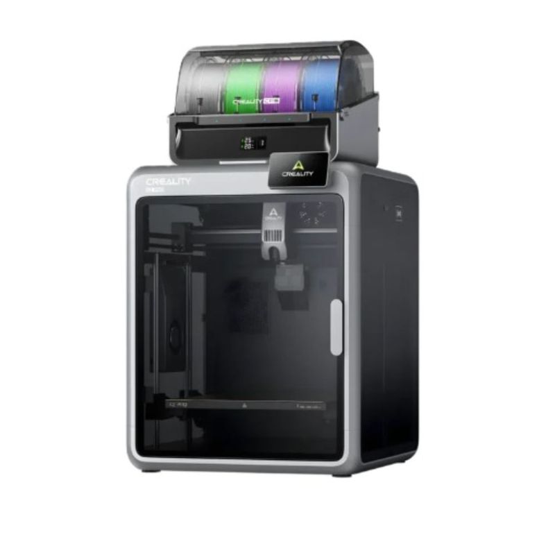 Impresora 3D Creality K2 Pro Combo multicolor con CFS diagonal
