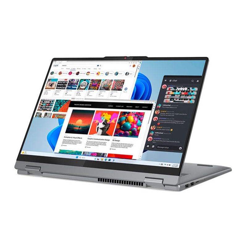 Laptop Lenovo 5 16IRU9 2EN1 16" Core i5 16GB RAM luna grey frontal oblicuo