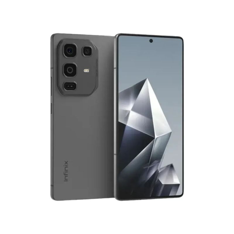 Celular Infinix Note 50 Pro 256GB 8GB RAM negro frontal