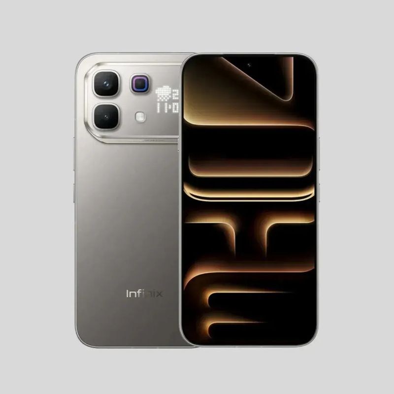 Celular Infinix Note 60 Pro 5G 256GB 8GB RAM titanio