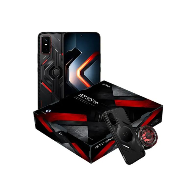 Celular Infinix GT 30 Pro 5G 512GB 12GB RAM Dark Flare  diagonal
