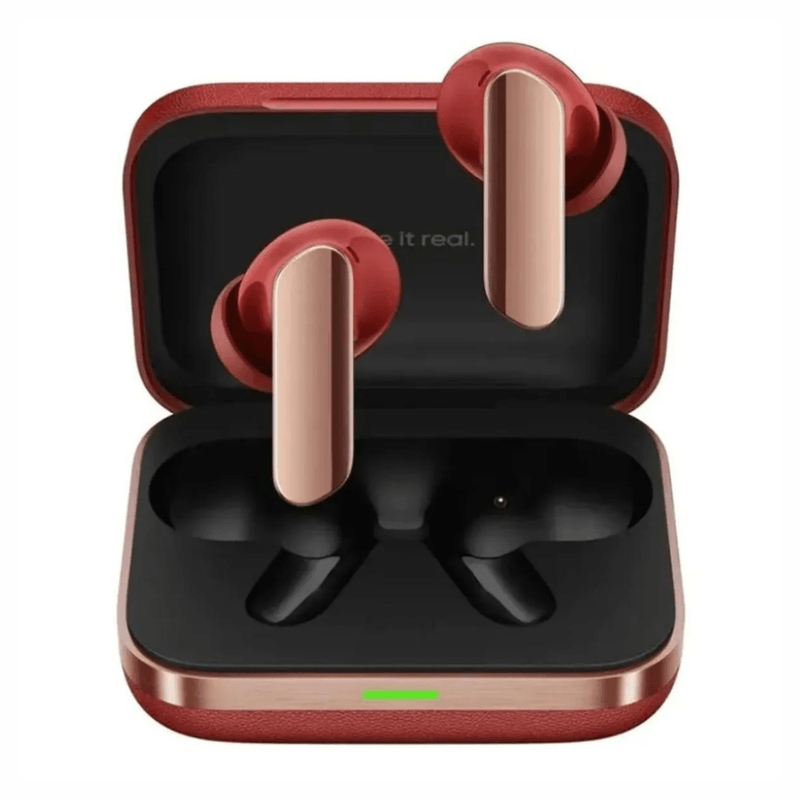 Audífonos Realme Buds Air 7 Pro ANC IP55 48 h rojo frontal
