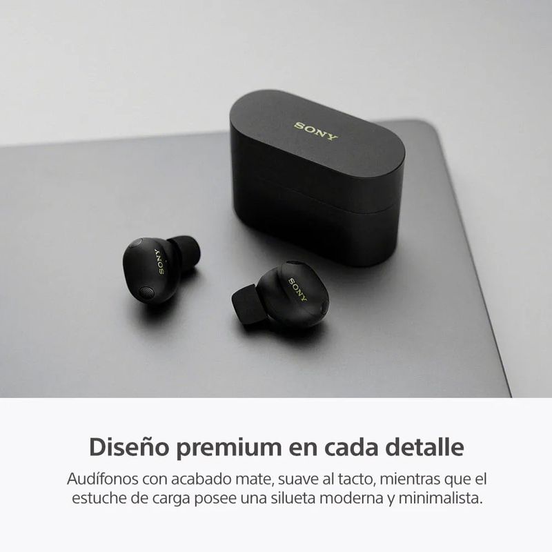 Audífonos Sony WF-1000XM6 Bluetooth con noise cancelling IPX4 calidad diseño