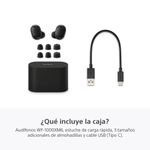 Audífonos Sony WF-1000XM6 Bluetooth con noise cancelling IPX4 negro