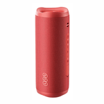Parlante QCY SP7 40 W Bluetooth 5.4 IPX7 RGB rojo vertical