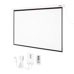 Ecran eléctrico Evox 120" retráctil blanco frontal oblicuo