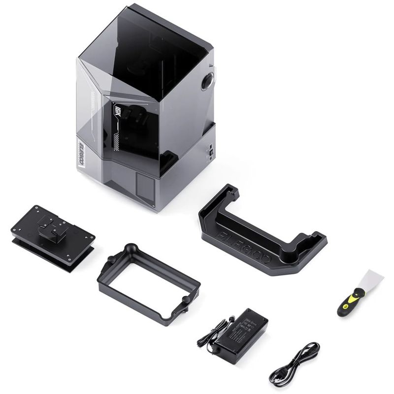 Impresora 3D Elegoo Saturn 4 Ultra 16K MSLA contenido