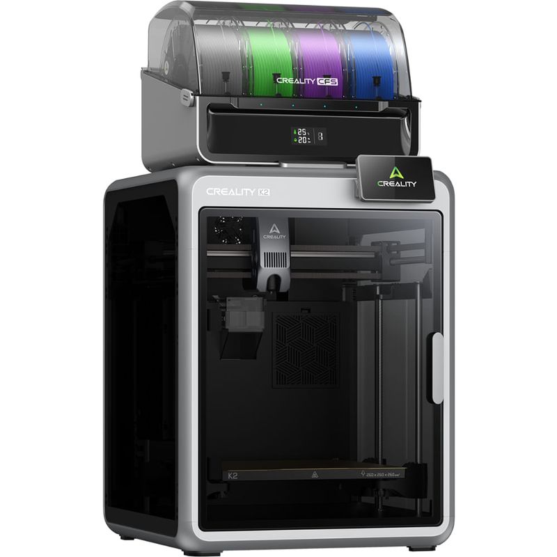 Impresora 3D Creality K2 Combo FDM con Wi-Fi diagonal