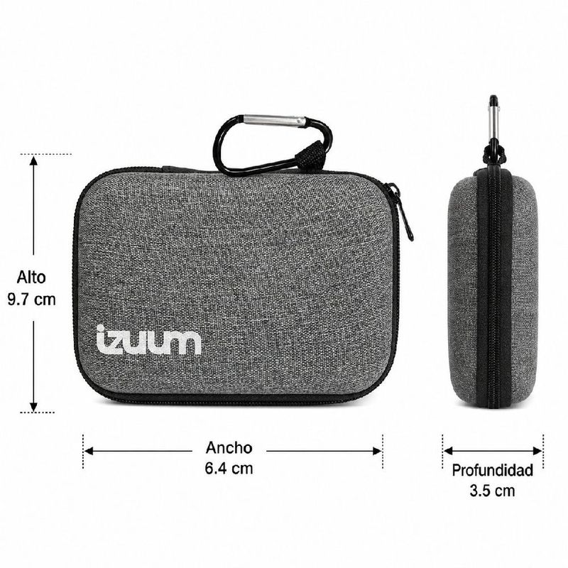 Estuche tapa dura Izuum para audífonos TWS
