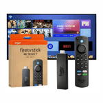 Convertidor Amazon Fire TV Stick 4K Select 8GB Alexa resolución 4K Ultra HD