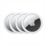 Localizador Apple AirTag Pack x4 Bluetooth IP67 blanco frontal