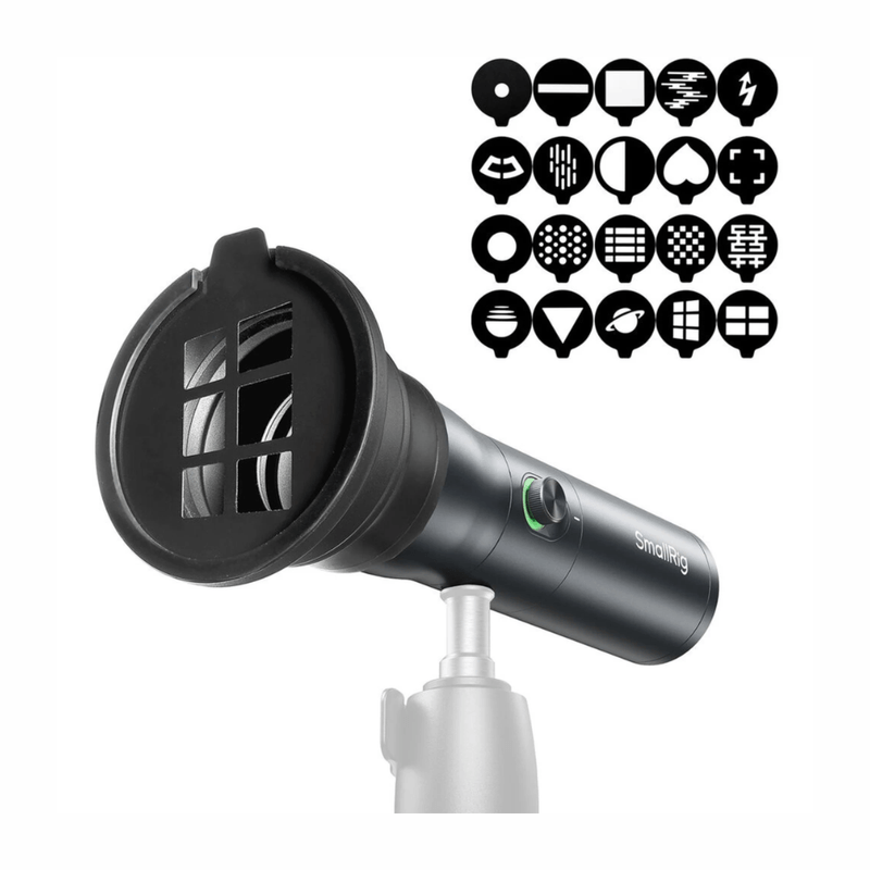 Luz LED SmallRig RF10C tipo linterna 5600K 10W uso de filtro