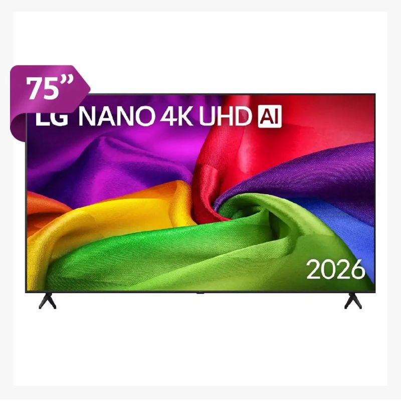 Smart TV LG 75NU800BPSB 75" 4K webOS frontal
