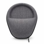 Estuche Izuum audífonos on ear antigolpe gris frontal