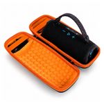 Estuche Roadtrip para parlante JBL Charge 6 rígido EVA negro frontal oblicuo